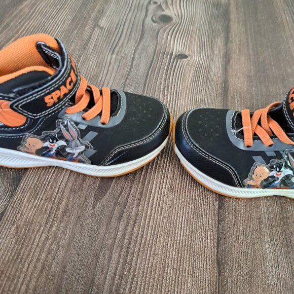 Toddler Space Jam light up shoes size 7 high top sneakers - Picture 7 of 7